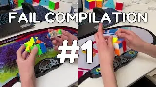 RUBIK&rsquo;S CUBE FAIL COMPILATION #1