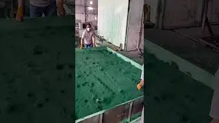 Guardrail Net coating process #smartwork #goodtools