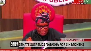 Nigeria Senate Suspends Natasha for 6 Months | Akpabio Saga & Aides&rsquo; Salaries Explained