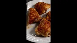 Запеченные куриные бедра с костями