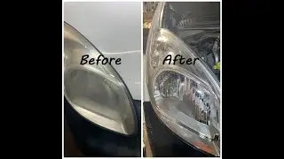 Headlight Restoration Using Vapor (Uncut, Every Detail) | Easy DIY Guide Renault Kangoo