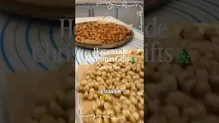 Homemade Gifts 🎄: Candied Nuts 🌰 #easyrecipe #homemade #gift