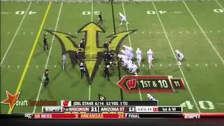 #25 Melvin Gordon, RB, Wisconsin vs Arizona St '13