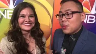 NBC Superstore interviews with Nichole Bloom, Nico Santos and Justin Spitzer