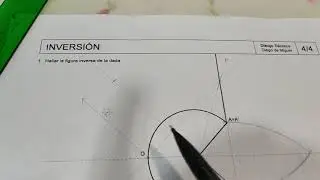 Inversi&oacute;n.   Dibujo T&eacute;cnico II. Diego de Miguel. Hoja 4/4(2)
