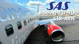 ✈️FLIGHT REPORT | SAS Scandinavian Airlines (Economy) | Stuttgart - Stockholm | Boeing 737-700