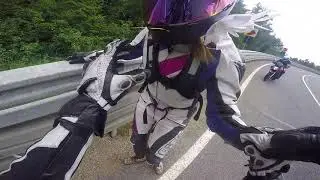 Motorcycle slip crash || Viral Video UK