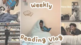 Audiobook, New Bookshelf, Book Shopping, Cleaning, and More (2025 Weekly Vlog #9)