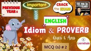(Important) English (Vocab) MCQ - 