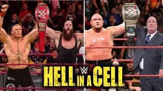 10 WWE Hell In A Cell 2018 Late Breaking Rumors  - Brock Lesnar Returning?