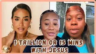B Simone Conversation Stires Up Debate Picking 1Trillion Over 15 Minutes With Jesus - Viral Video