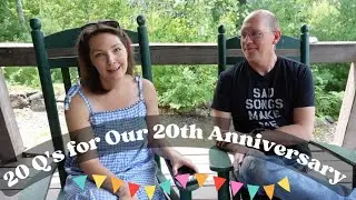 Celebrating twenty years of marriage with 20 Q's on shared growth, dreams, and life