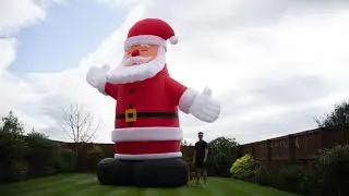 Giant Inflatable Santa - Set up guide