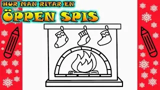 Hur Man Ritar En &Ouml;PPEN SPIS  | Rita Det Sj&auml;lv | L&auml;r dig att rita enkelt