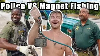 Police VS Magnet Fishermen