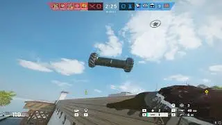 Crazy grenade lineup with lion on coastline | R6 SIEGE
