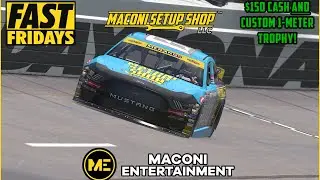 Maconi Setup Shop&rsquo;s Fast Fridays Money Race - ARCA at Daytona. Maconi Entertainment Broadcast