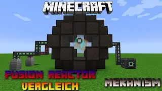 Fusion Reaktor Vergleich Deuteritum  , Tritium und D-T Fuel  🔌 Mekanism Tutorial 1.16 🔌 Deutsch