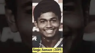 Evolution of Sanju Samson The Hybrid Lad edits #sanjusamson