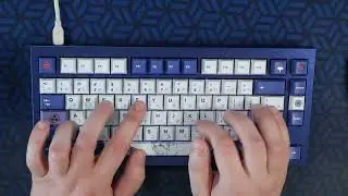 Typing test - Keychron Q1 with lubed Gazzew Boba LT switches and Team Liquid x Naruto PBT keycaps