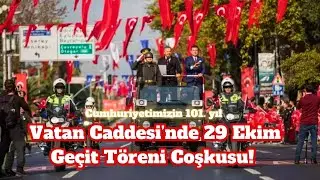 29 Ekim Cumhuriyet Bayramı'nı Vatan Caddesi’nde Coşku ile Kutladık!