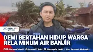 Lack of Clean Water in Tamiang Aceh Forces Flood Victims to Filter and Drink Floodwater