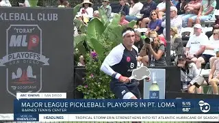 Major League Pickleball playoffs make first-ever stop in San Diego