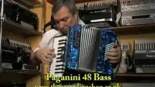Paganini 48 bass accordion