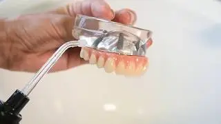 Orasana&reg; WaterJet Cleaning Fixed Dental Implant Prosthesis