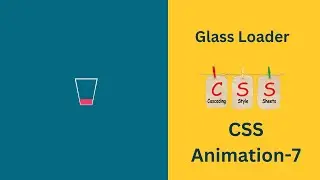 How To Create  Glass Loader In HTML & CSS | Amazing Css Loader