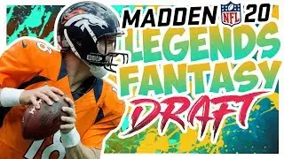 Drafting Peyton Manning - Madden 20 Legends Connected Franchise