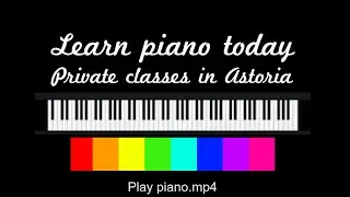 Learn to Play Piano &ndash; Private Lessons for Kids & Adults in Astoria Queens.