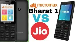 Jio phone vs Bharat 1 | which one is better? (Hindi)