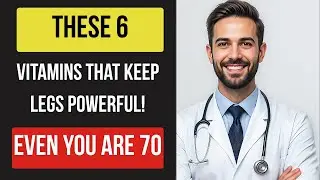 6 Essential Vitamins to Keep Your Legs Strong in old age Even at 94!