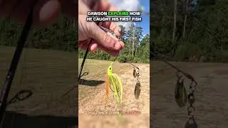 What did I use to catch my first fish ?!?! #fishing #food #fishingtips