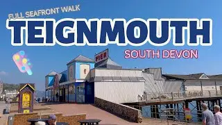 TEIGNMOUTH || South Devon || Beaches seafront and sea wall walk