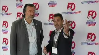 Frederic Souillot et Sebastien Busiris au 58&egrave;me Congr&egrave;s de la F&eacute;d&eacute;ration des Employ&eacute;s et Cadres FO