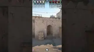 maden shows INSANE Dust 2 Flash for TUNNELS