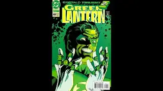 GREEN LANTERN #49 REVIEW. Stealing Green, unlimited power from (soon to be) dead Lanterns in space.