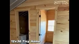 Shivers Buildings | 12x36 Tiny Home Walk Through