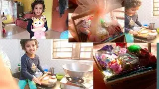 Mere kitchen ka new chief 🔪🫡hasband wife wala promise day&hearts;️ll @samairaduniyavlog8589 #vlog #viral