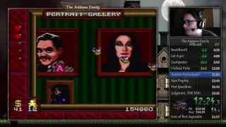 The Addams Family  AllBoss% SpeedRun in 33:24 [SNES/NA]
