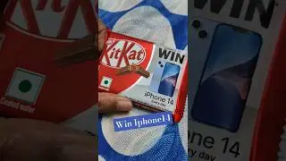 Win an iphone14 KitKat offer📱📱#shorts #viral #youtubeshorts #iphone