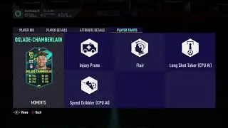 85 Oxlade-Chamberlain Moments SBC FIFA 21