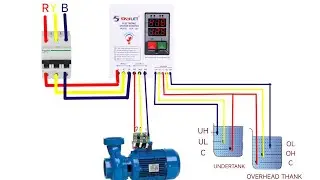Water pump auto on/off #automation #shorts