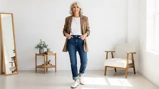 Fashion for Mature Women 50+ | Simple Sophisticated Outfit Combinations