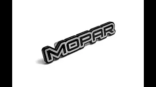 Grill badge with logo MOPAR