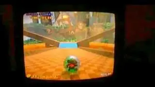 Super Monkey Ball coin slots level really fast and it glitches with gon gon!