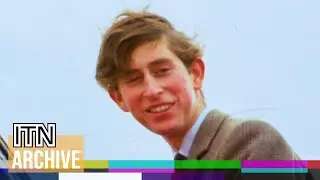 Prince Charles' Celebrates 21st Birthday by Taking to the Skies (1969)
