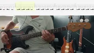 The Clash - Janie Jones Bass Cover With TAB (Original Bass Track Removed)